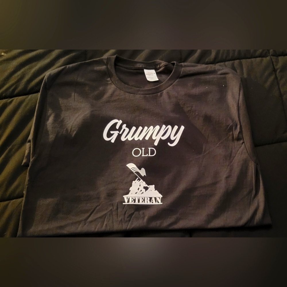 Grumpy old Veteran t shirt
